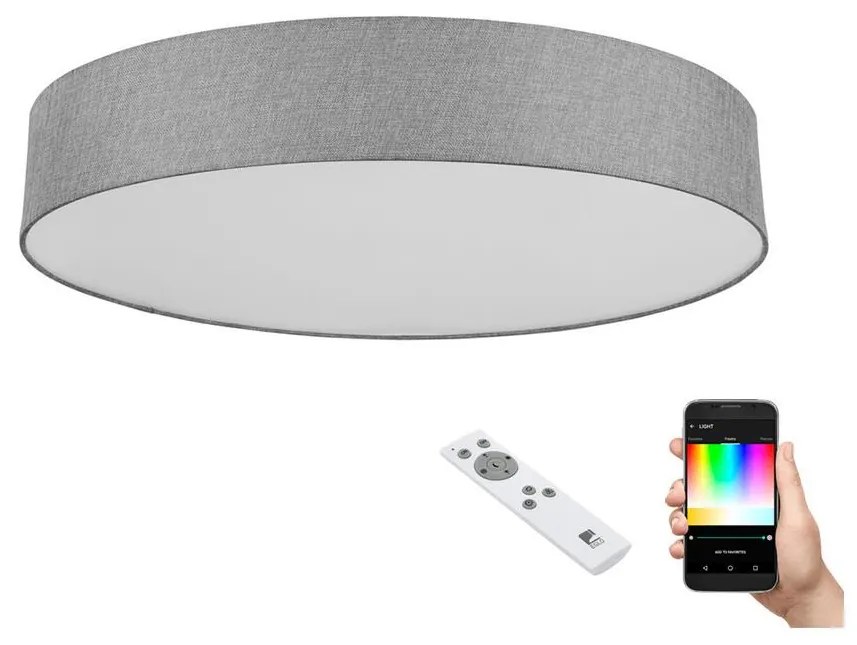 Eglo 98669 - LED RGB Stmievateľné stropné svietidlo ROMAO-C LED/42W/230V + DO EG98669