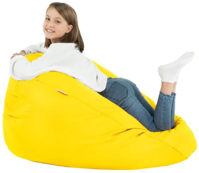 Sedací vak SAKO slnečný ekokoža