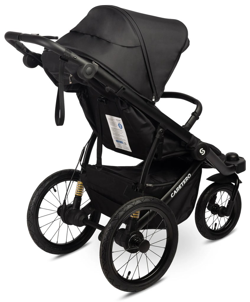 Športový Kočík Caretero Lima Deluxe Black