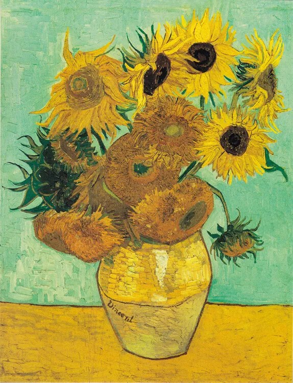 Obrazová reprodukcia Slnečnice, Vincent van Gogh