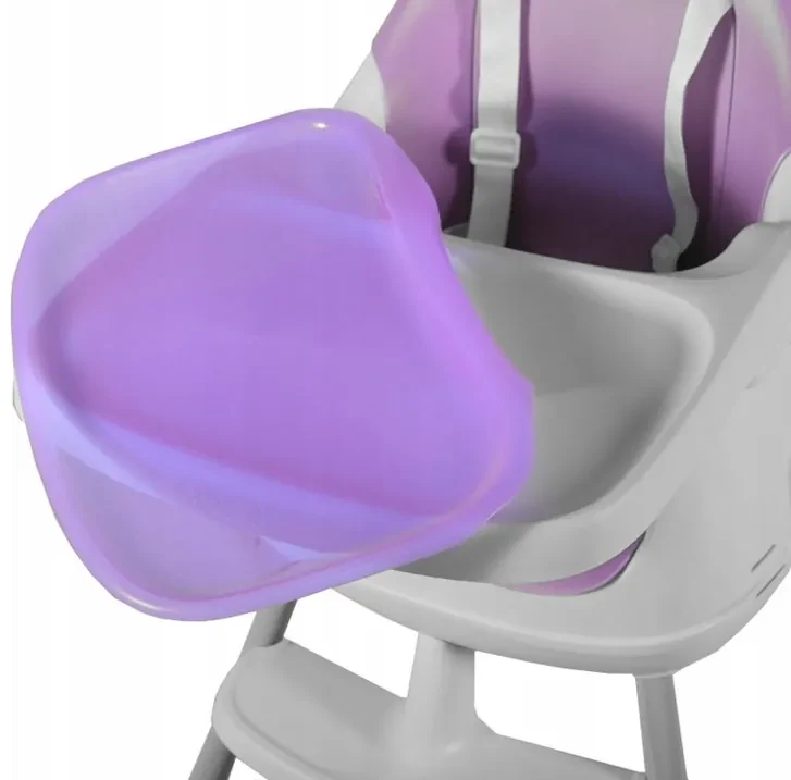 Detská rastúca jedálna stolička KETER Multidine - Violet