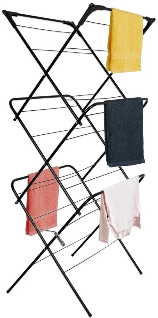 Sušiak na bielizeň ARAL čierny