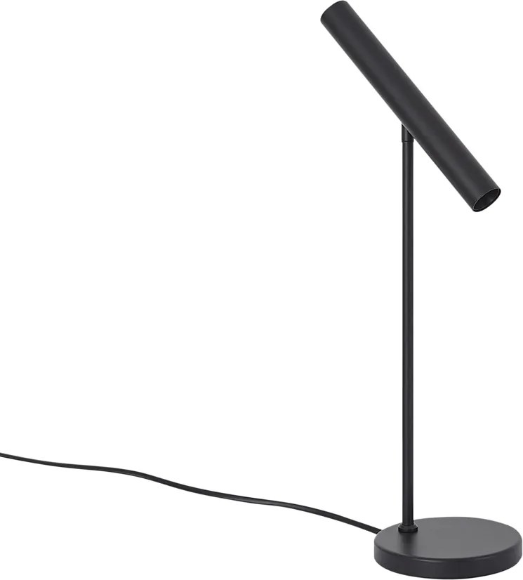 Moderná stolná lampa čierna vrátane LED s dotykovým stmievačom - Neva