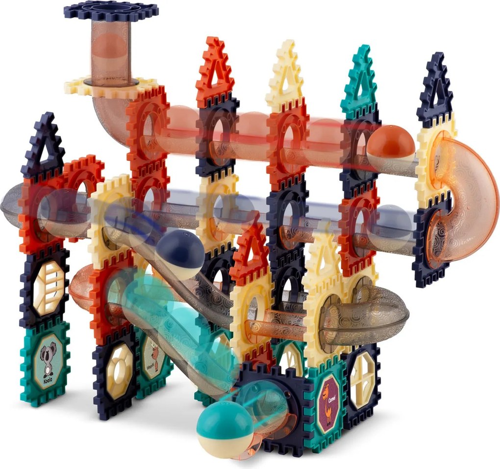 Stavebné bloky so šmykľavkou RK-765 Ricokids