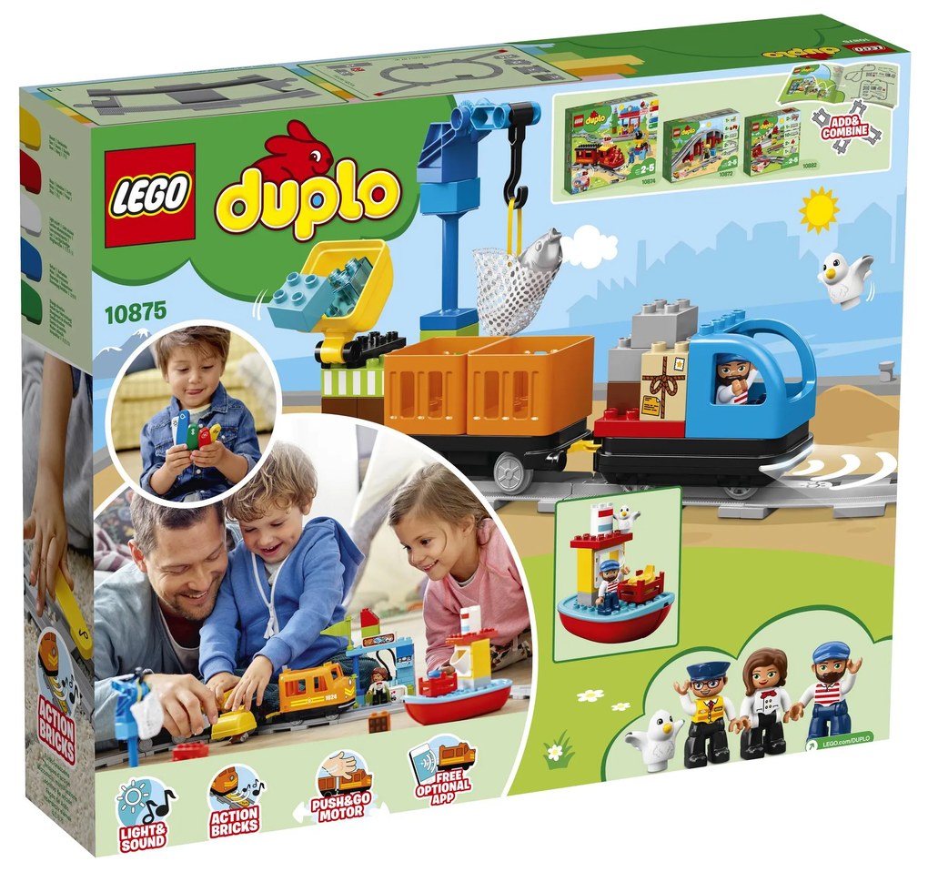 LEGO Duplo LEGO® DUPLO® 10875 Nákladný vlak 2210875