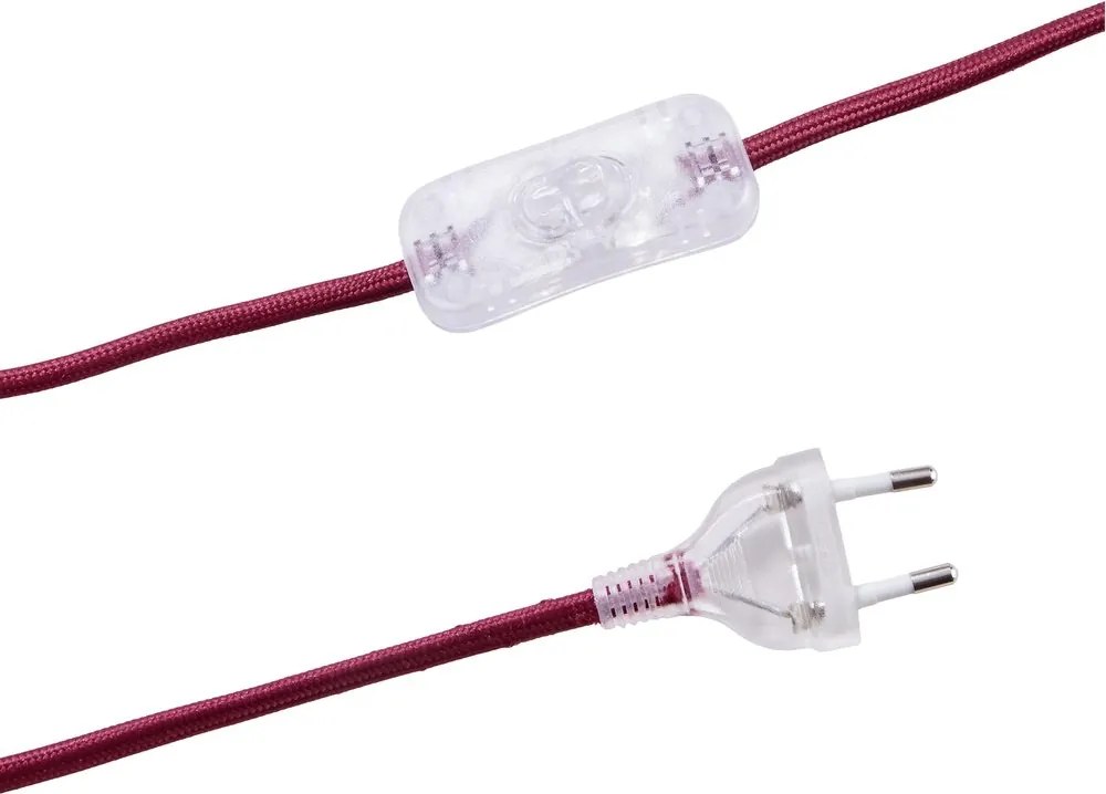LOOMY Stolná lampa - tm. červená