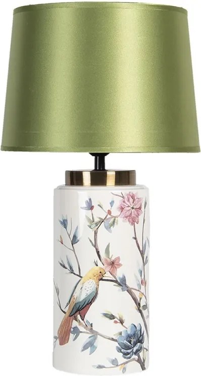 Stolná lampa so zeleným tienidlom Japonais - Ø 27 * 35 cm E27 / max 1 * 60W