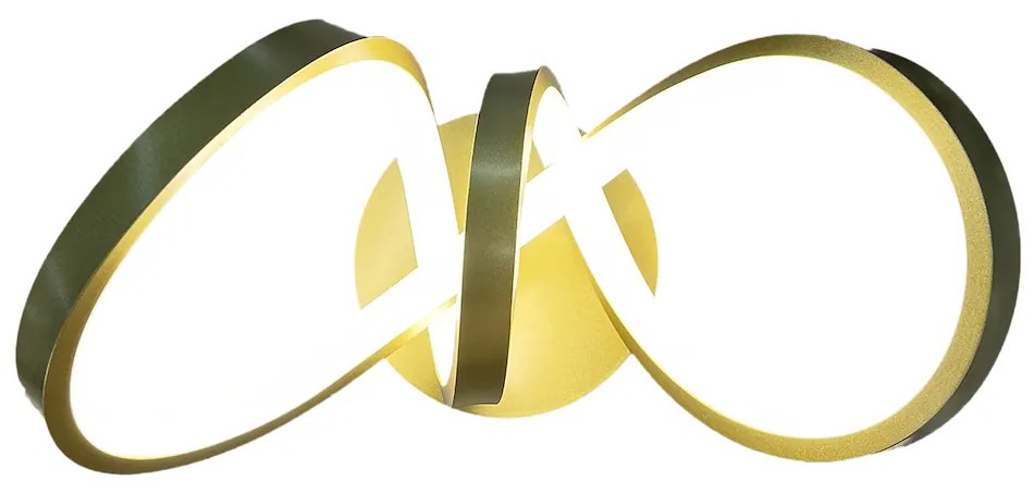 Nástenné LED svietidlo Tesoro, 1x LED 15w, 4000k, g