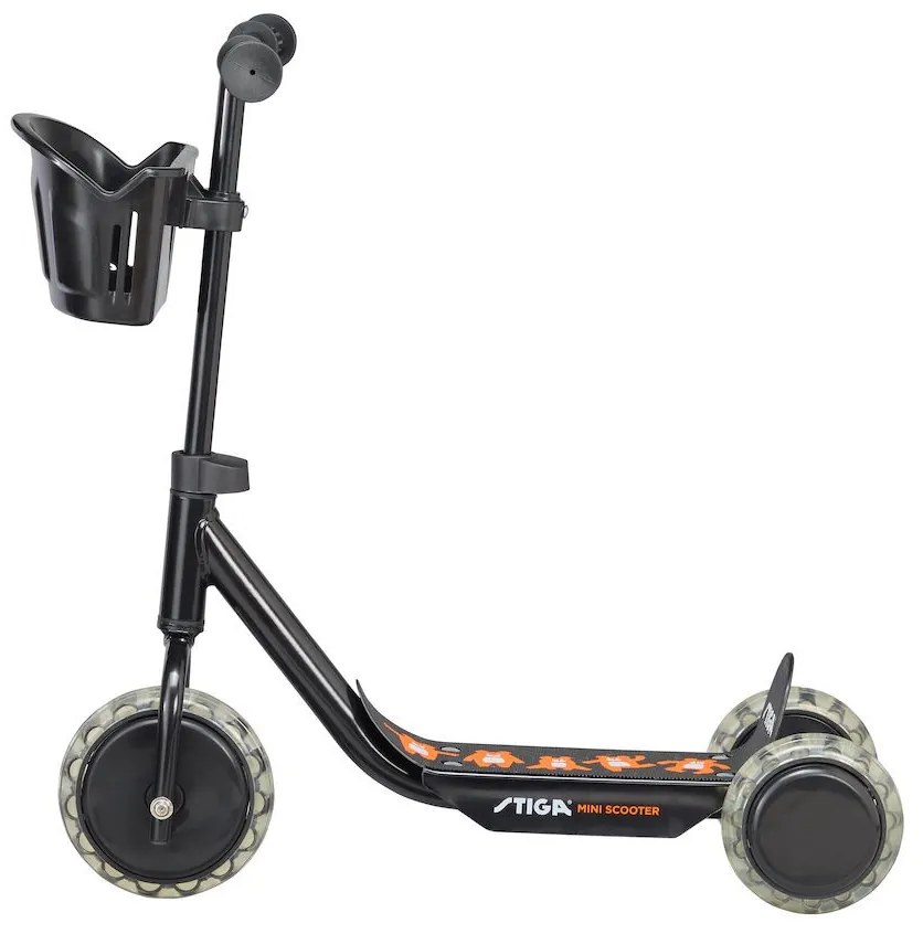 Detská kolobežka STIGA Mini Kid 3W 2022, čierna