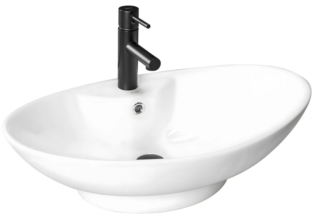 Rea Rosa umývadlo, 65 x 44 cm, biela, REA-00692