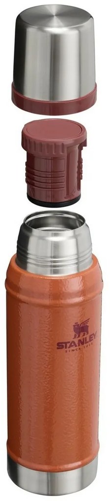Stanley Termoska Legendary Classic 750 ml Hammertone Clay, 0,75 l