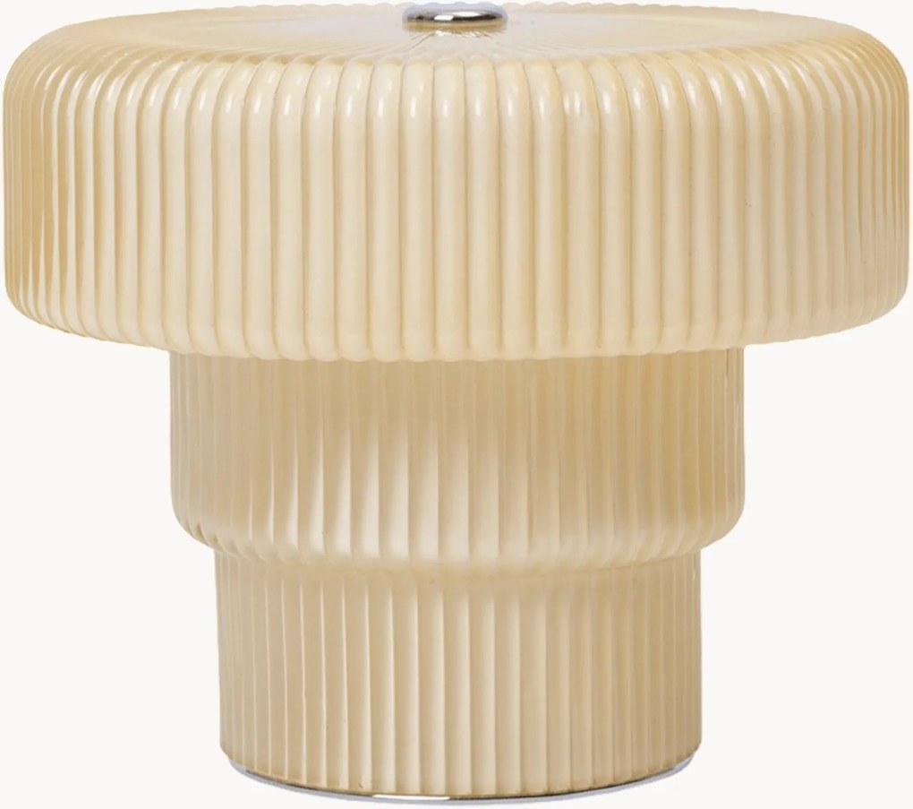 Ručne fúkaná stmievateľná prenosná stolová LED lampa Ripple