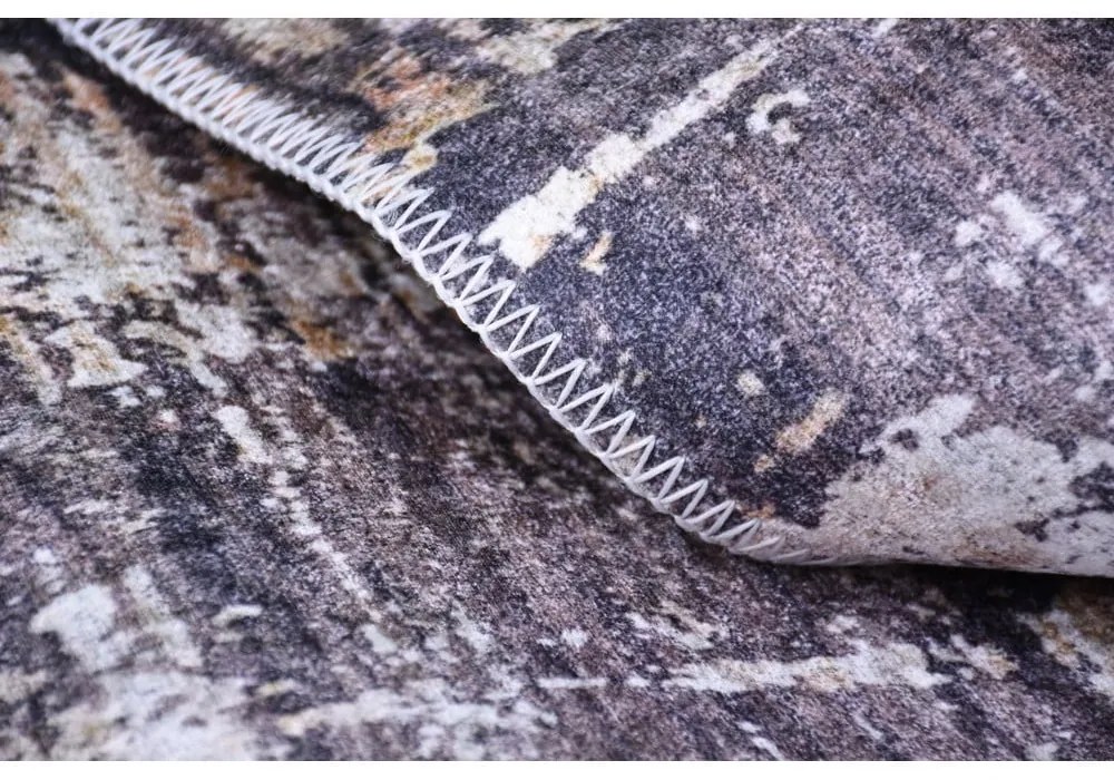 Hnedý koberec Vitaus Louis, 80 x 120 cm