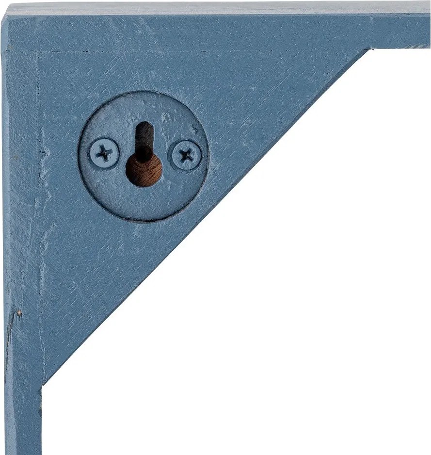 Modrá poschodová polica z recyklovaného dreva 70 cm Bekka – Bloomingville