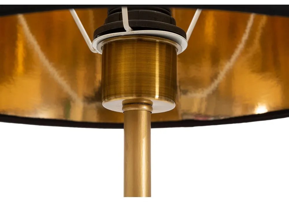 Čierna stolová lampa Mauro Ferretti Parrots