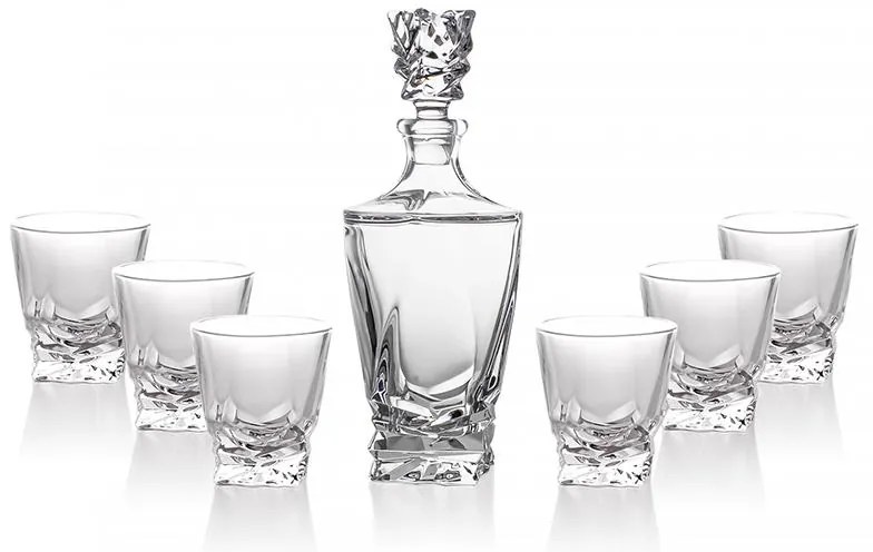 BOHEMIA POLAND PORTO WHISKY SADA 1+6 KS