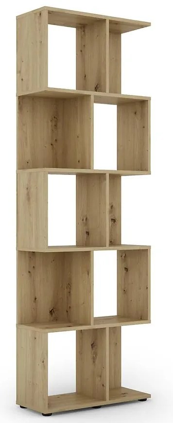 Regál na knihy Greg dub artisan