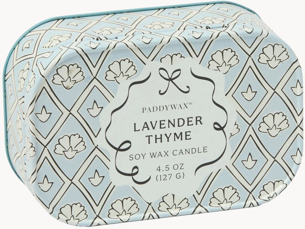 Vonná sviečka Cherie Blue & White (Lavender, Thyme)