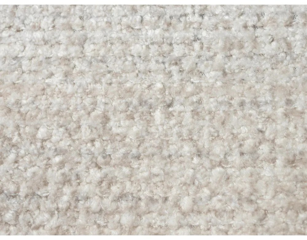 Béžová čalúnená dvojlôžková posteľ s roštom 160x200 cm Makana – Makamii