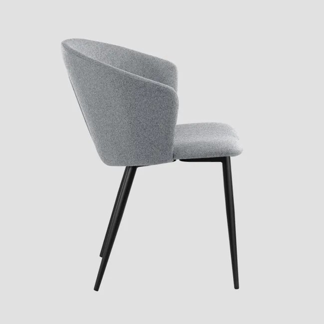 Jedálenská stolička LUJO tmavosivá 738098