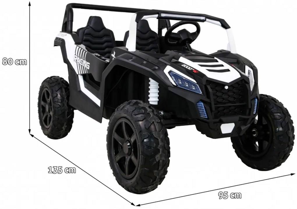 RAMIZ Bugina ATV STRONG Racing PA.A03 - biela