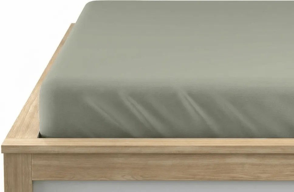 Jersey plachta EXCLUSIVE sivozelená 90 x 200 cm