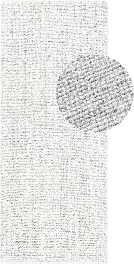 Hanse Home, Behoň Jaipur 106325 White, 80x200, biela, chodba / predsieň