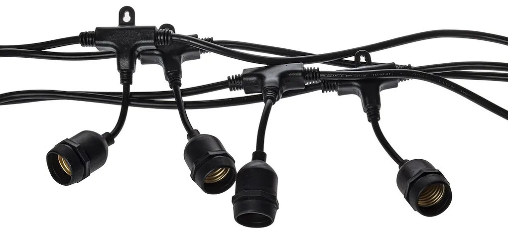 LED svetelná reťaz Basic1, 15m, (bez žiaroviek), b