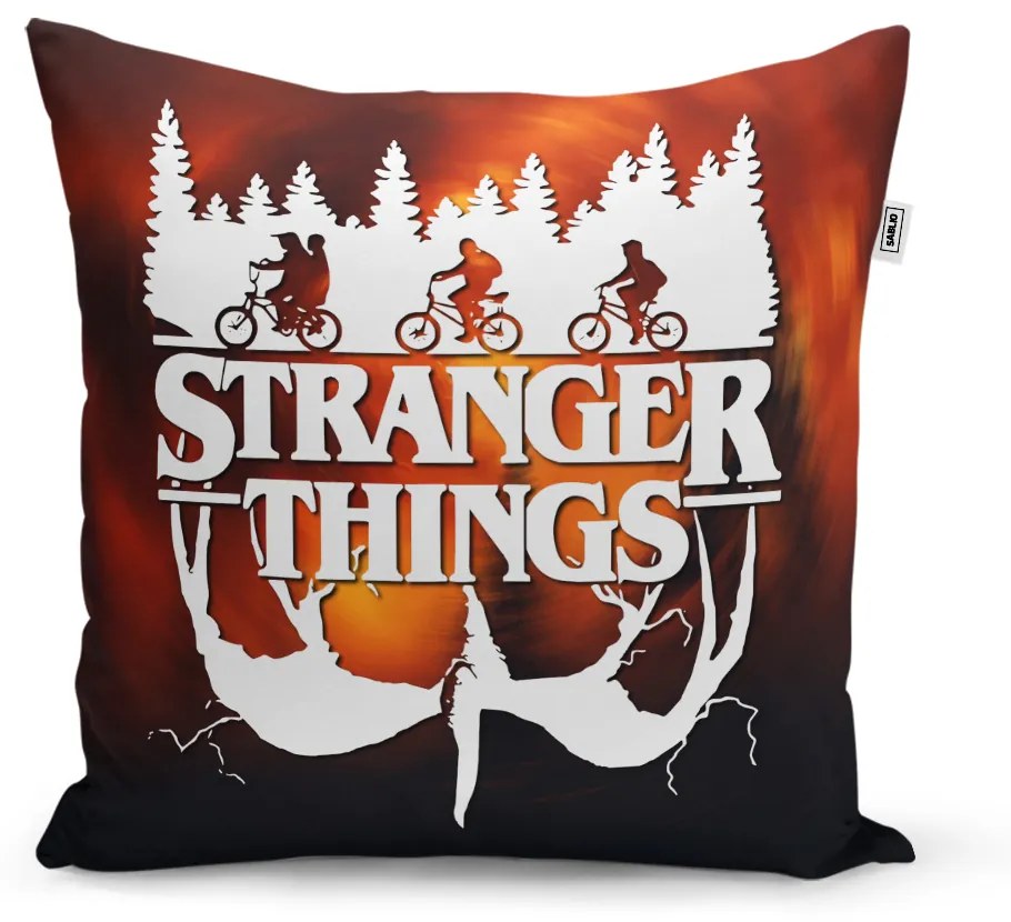 Sablio Vankúš Stranger Things Glow - 60x60 cm