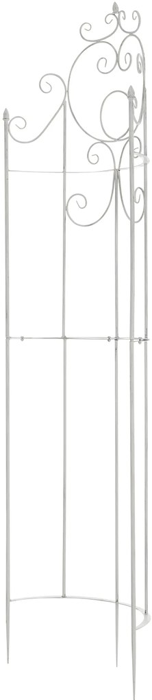 Mriežka na ruže GS22699 - 200 x 52,5 x 23 cm - Biela antik