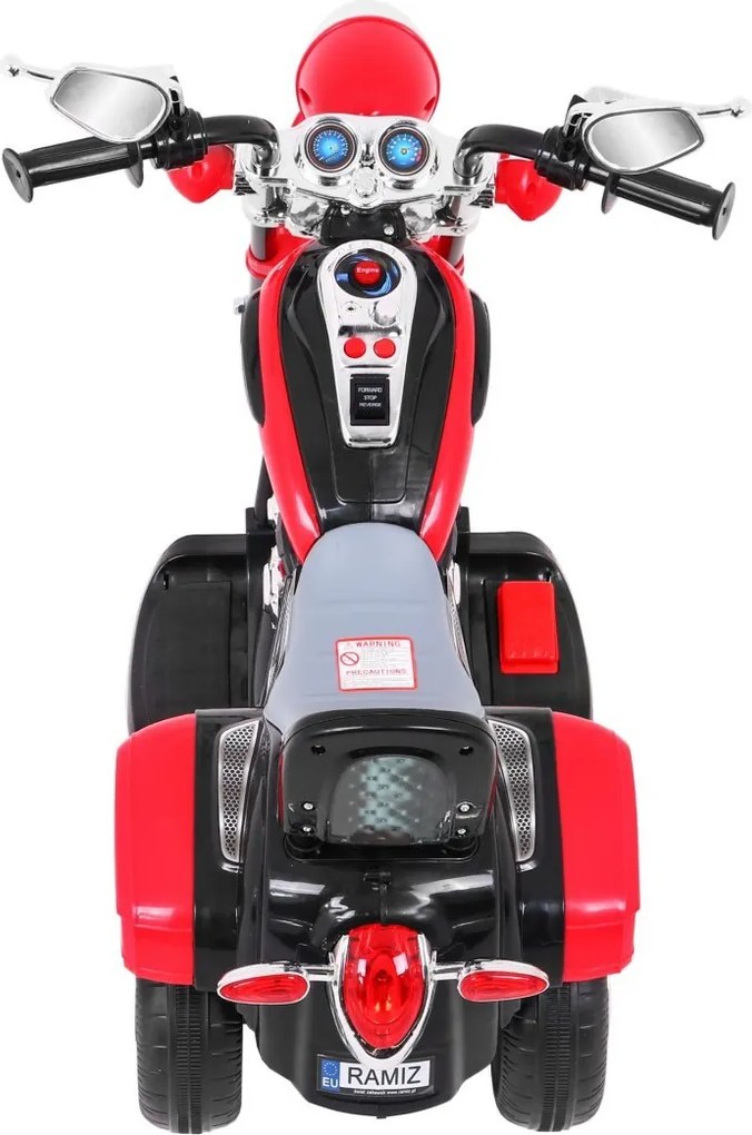 Ramiz Motorka Chopper NightBike červená