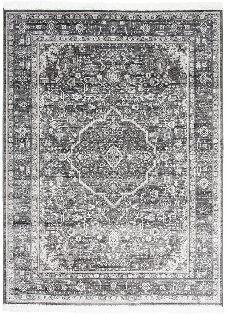 PROXIMA.store - Orientálny koberec ISPHAHAN - sivý ROZMERY: 120x170