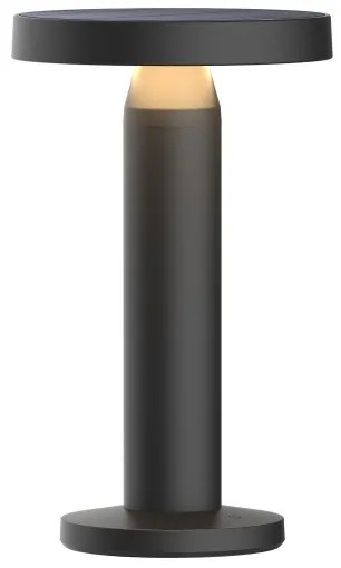 Zuma Line DT33611 - LED Solárna lampa CARLI LED/2W/2000 mAh IP44 čierna