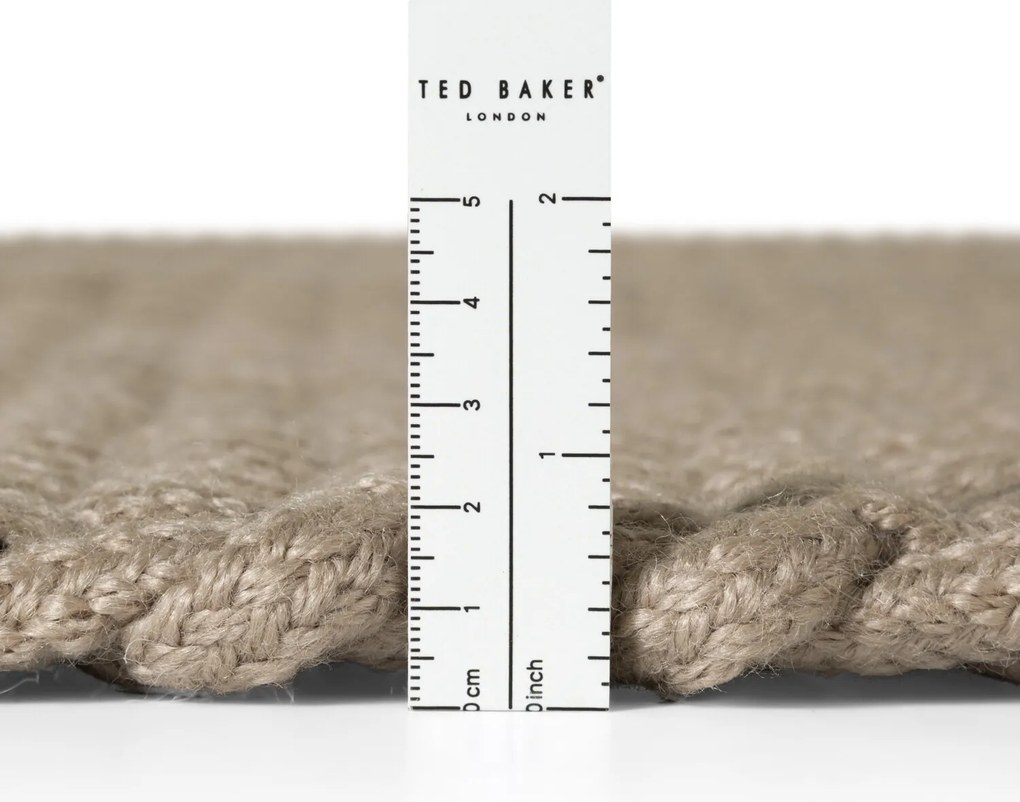 Ted Baker, Behúň Ted Baker Southwark 106406 Beige Grey, 80x250, béžová, chodba / predsieň