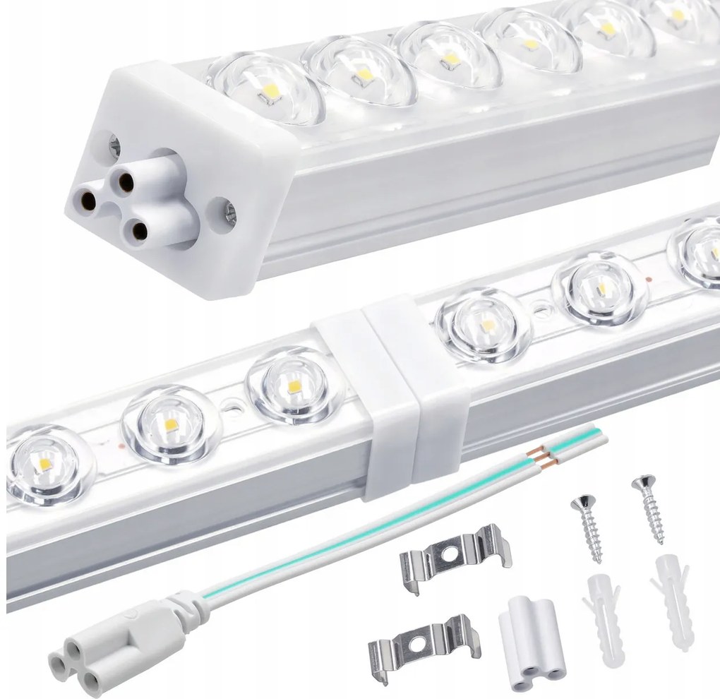 BERGE LED lampa NEPTUN 60cm - 18W -1800lm - IP20 - 6000K - studená biela