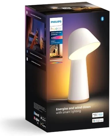 Philips-LED RGBW Stmievateľná stolná lampa Hue TWILIGHT LED/13,4W/230V 2000-6500K