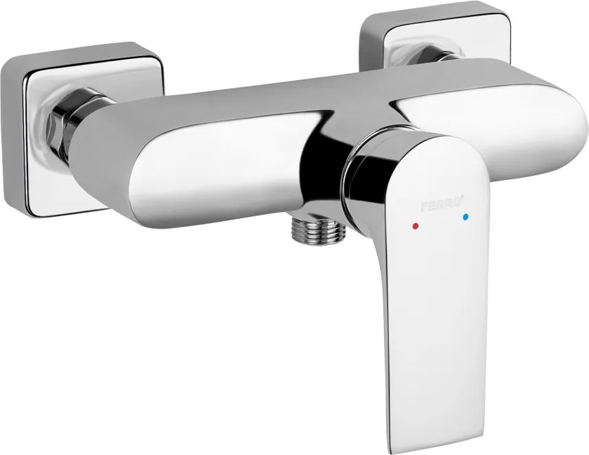 Novaservis ALGEO SQUARE, sprchová batéria 150mm, chrómová, BAQ7