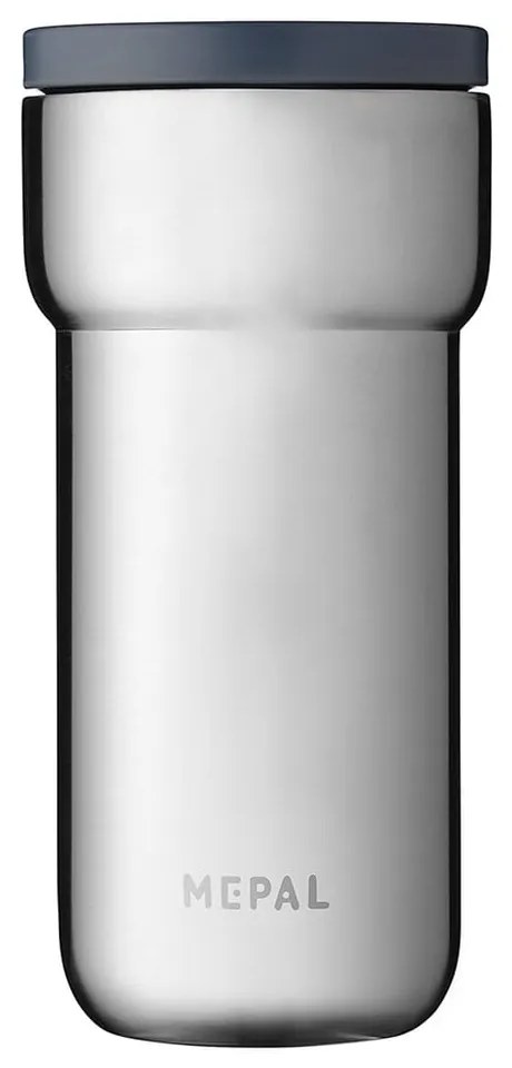 Termohrnček v striebornej farbe 375 ml Natural brushed – Mepal