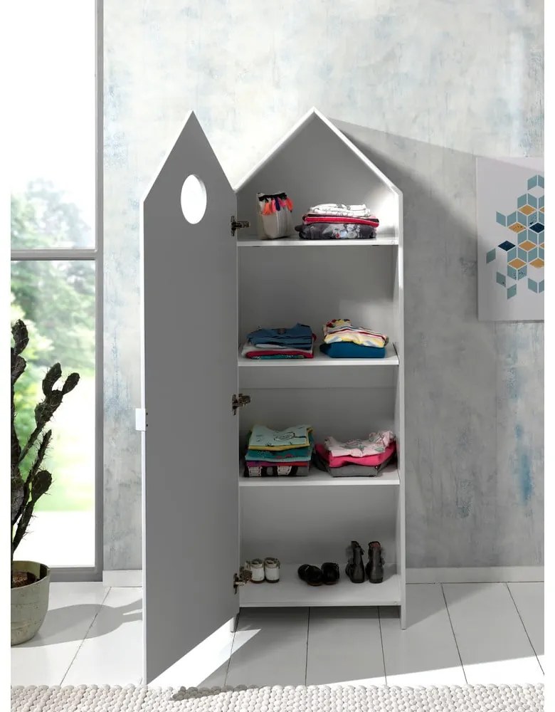 Otvorená detská šatníková skriňa 228x171,5 cm CASAMI – Vipack