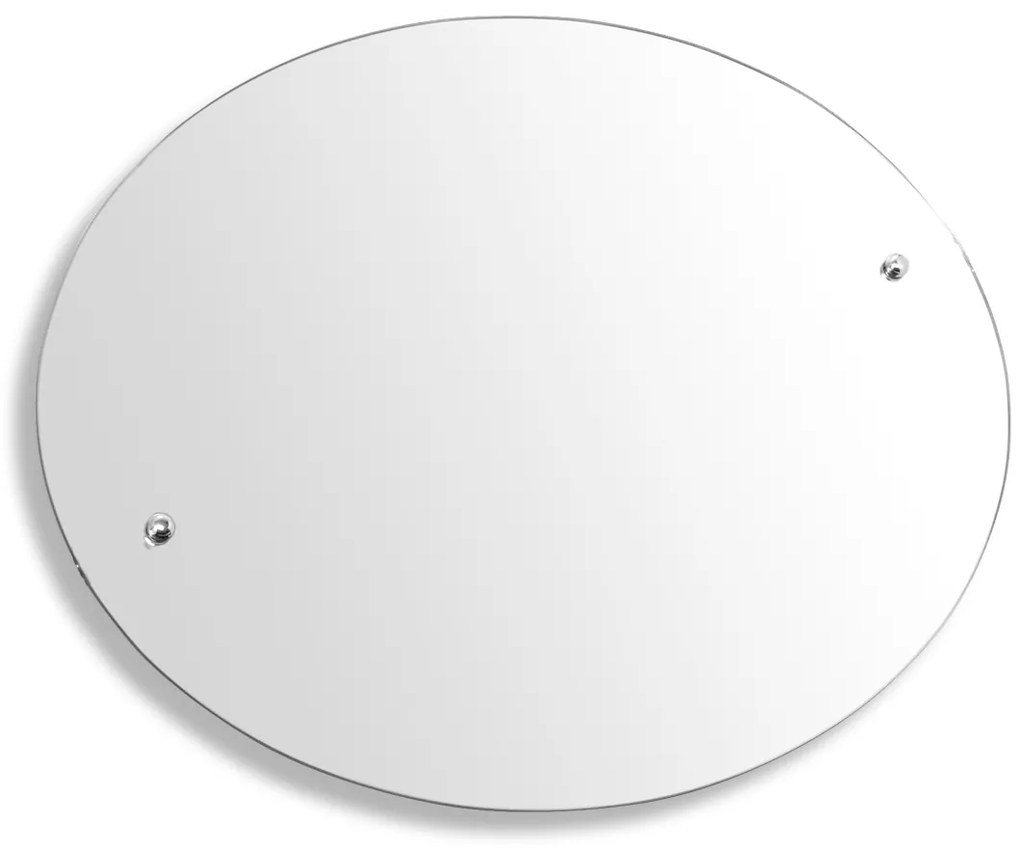 Novaservis - Zrkadlo ovál 60 x 50 cm Metalia 3, 6317