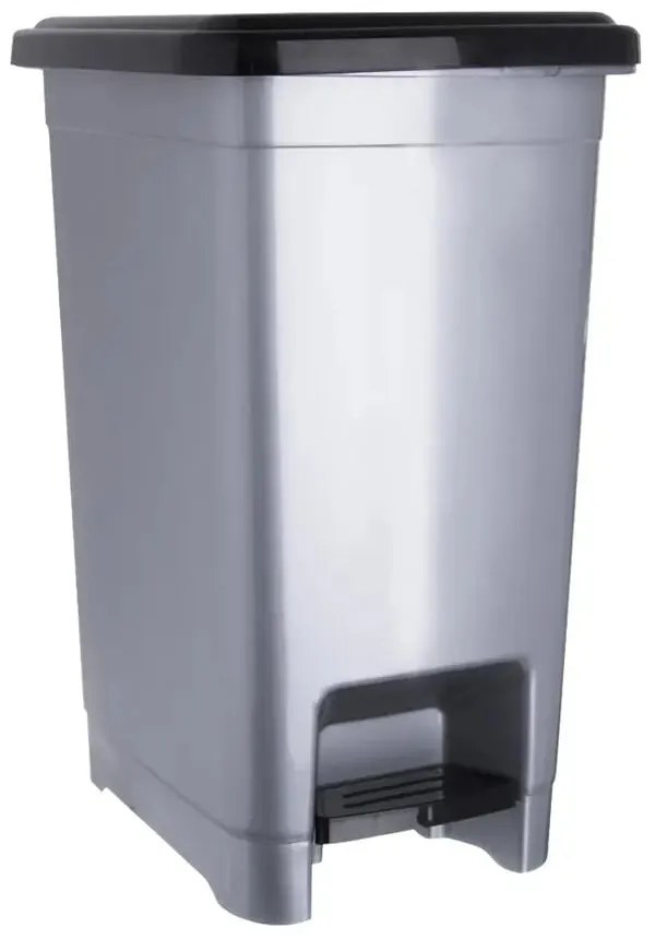 Pedálový plastový odpadkový kôš 15 l Slim - Orion