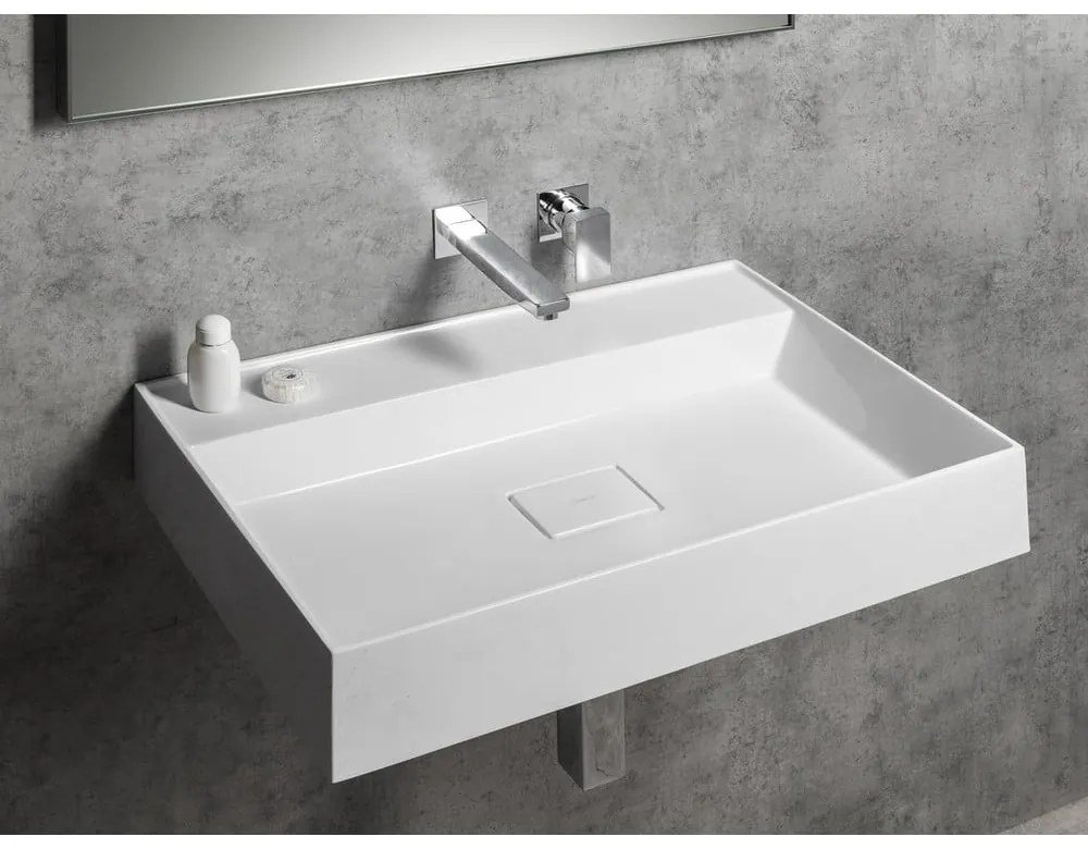 Matne čierna podomietková umývadlová batéria (1 výstup) Latus – Sapho