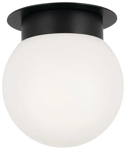 Kichler KL-ALBERS-F-G-BK-Stropné svietidlo ALBERS 1xE27/40W/230V pr.20,3cm čierne
