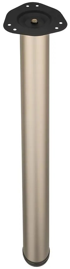 Nábytková noha 1100/60 mm matný nikel