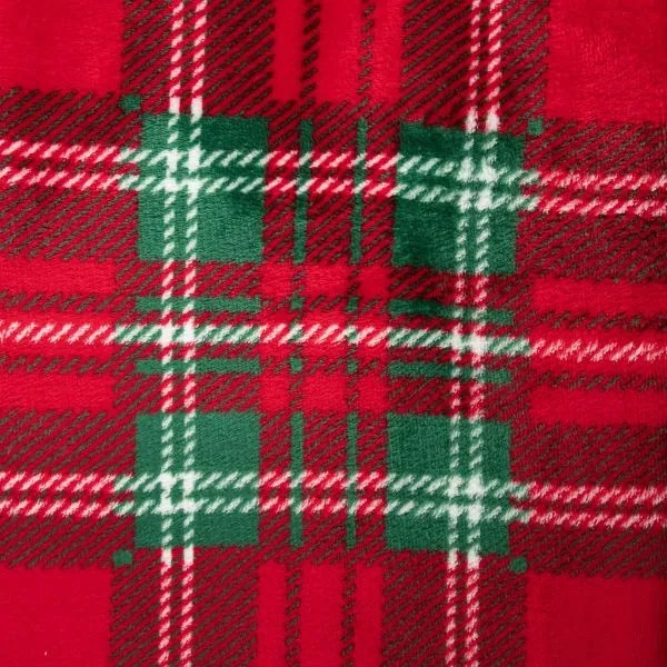 Deka MANTA kockovaná, červená 864778