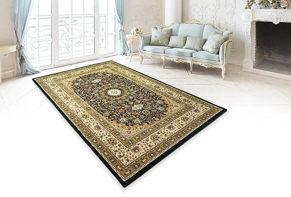Oriental Weavers, Kusový koberec Kendra 711 / DZ2B, 200x285, modrá, obývacia izba