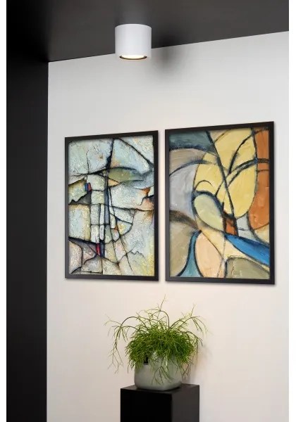 Lucide 09921/12/31 - LED Stmievateľné bodové svietidlo FEDLER 1xGU10/12W/230V biela