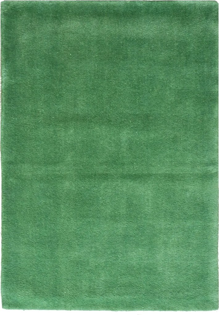 Ručne všívaný kusový koberec Asra wool sv. zelená, 60x110, zelená, obývacia izba, Asra