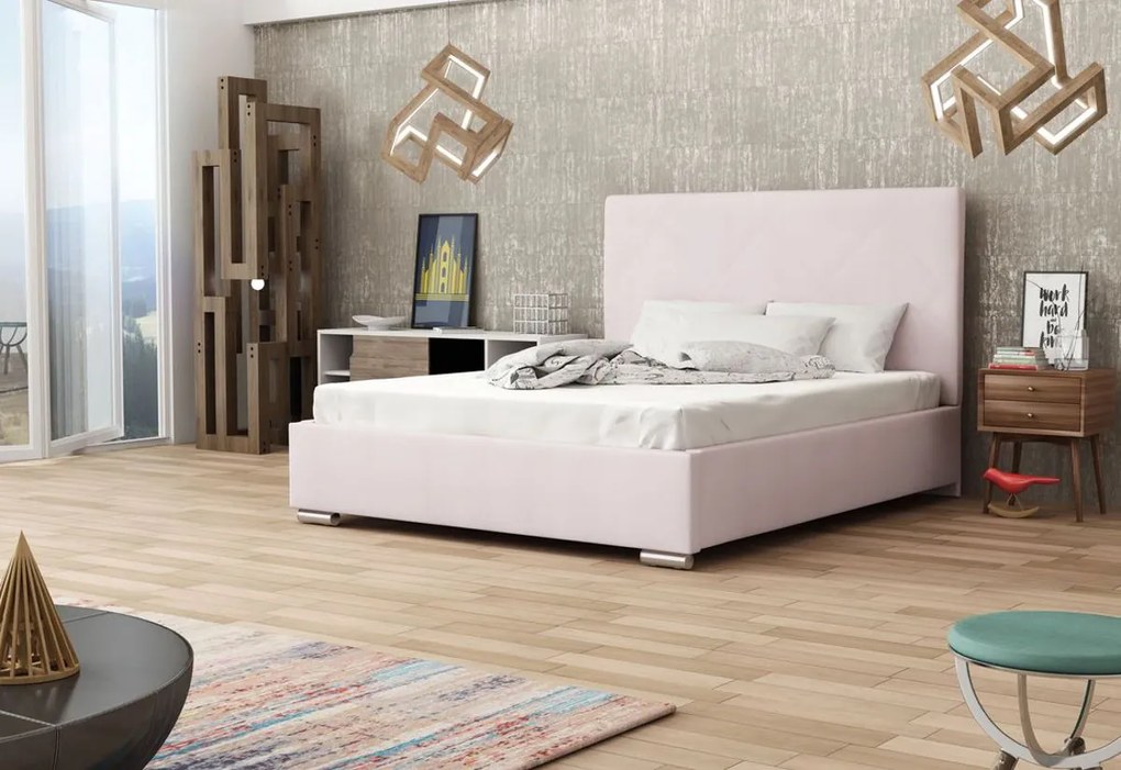 Čalúnená posteľ NASTY 5 - sofie23 / rošt + matrac / 140x200