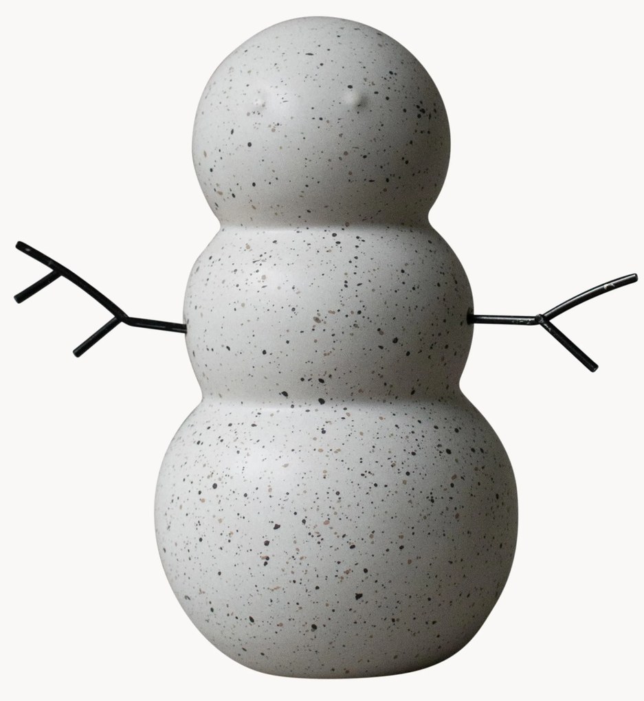 Keramická vianočná dekorácia Snowman